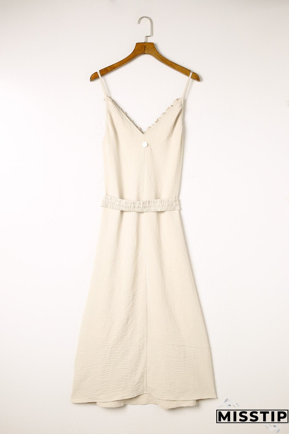 V Neck Sleeveless Maxi Dress