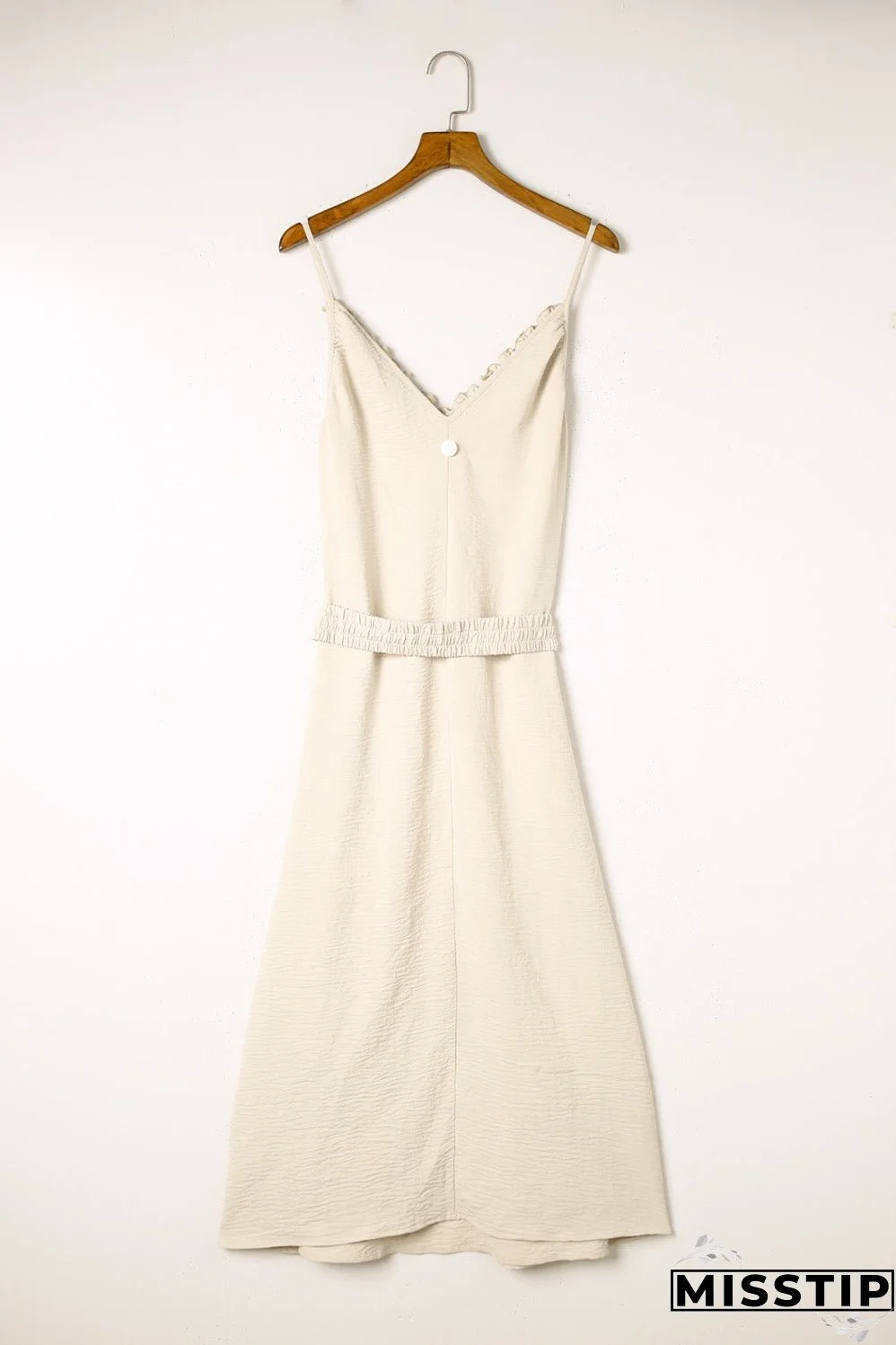 V Neck Sleeveless Maxi Dress