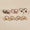 10PCS Colorful Flower Bowknot Elastic Hair Bands for Babies