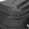 Motorcycle Leg Side Bag with Mesh Bag Waterproof Travle Waist Bag (Black)