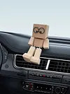 Shaking Feet Wooden Dolls Ornaments Wooden Figure Shaking Feet for Car Sedan SUV