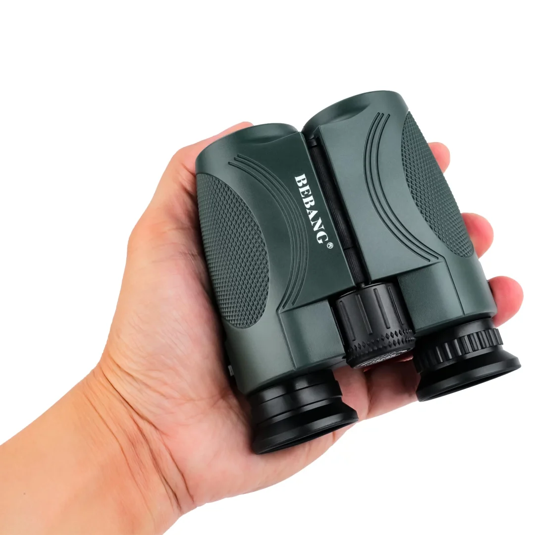 BEBANG 12x25 Binoculars for Kids Adults, Compact Binoculars for Low Light Vision, Binoculars for Bird Watching, Camping, Hiking, Sports