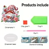DIY Rose Gnome Acrylic Diamond Painting Single-Sided Desktop Ornaments