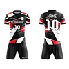 Free Prints Top Men Custom Pink Football Teams Soccer T-shirts Sets Kids Uniformes Shirt De Futbol Soccer Uniforms From China