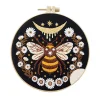 Bee Flower-Embroidery Kit