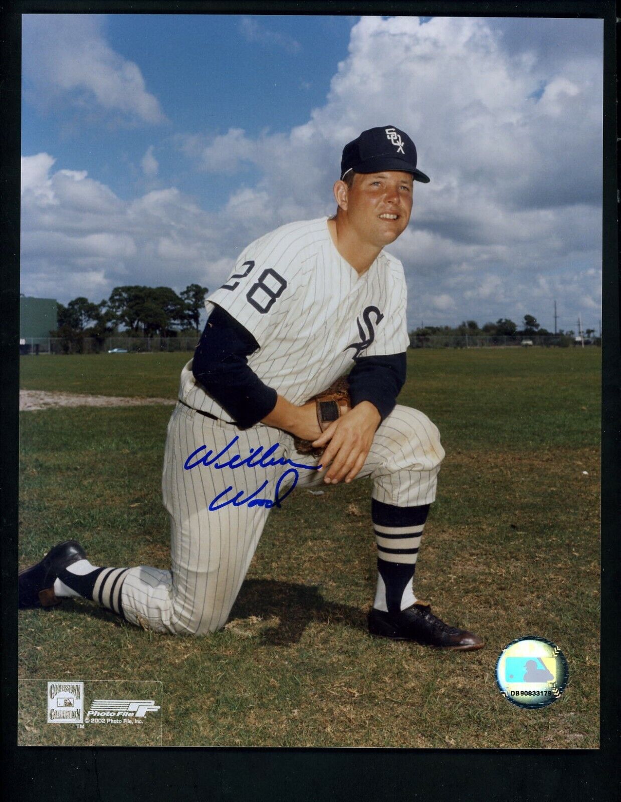 Wilbur Wood Signed Autographed 8 x 10 Photo Poster painting Chicago White Sox  SHIPPING