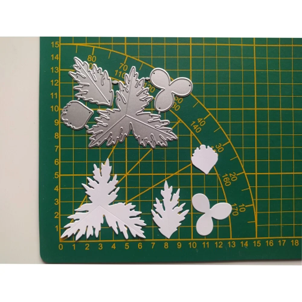 Hibiscus Flowers Metal Cutting Dies Stencil Template For DIY Scrapbooking Embossing Paper Cards Album Making Craft Dies Cut