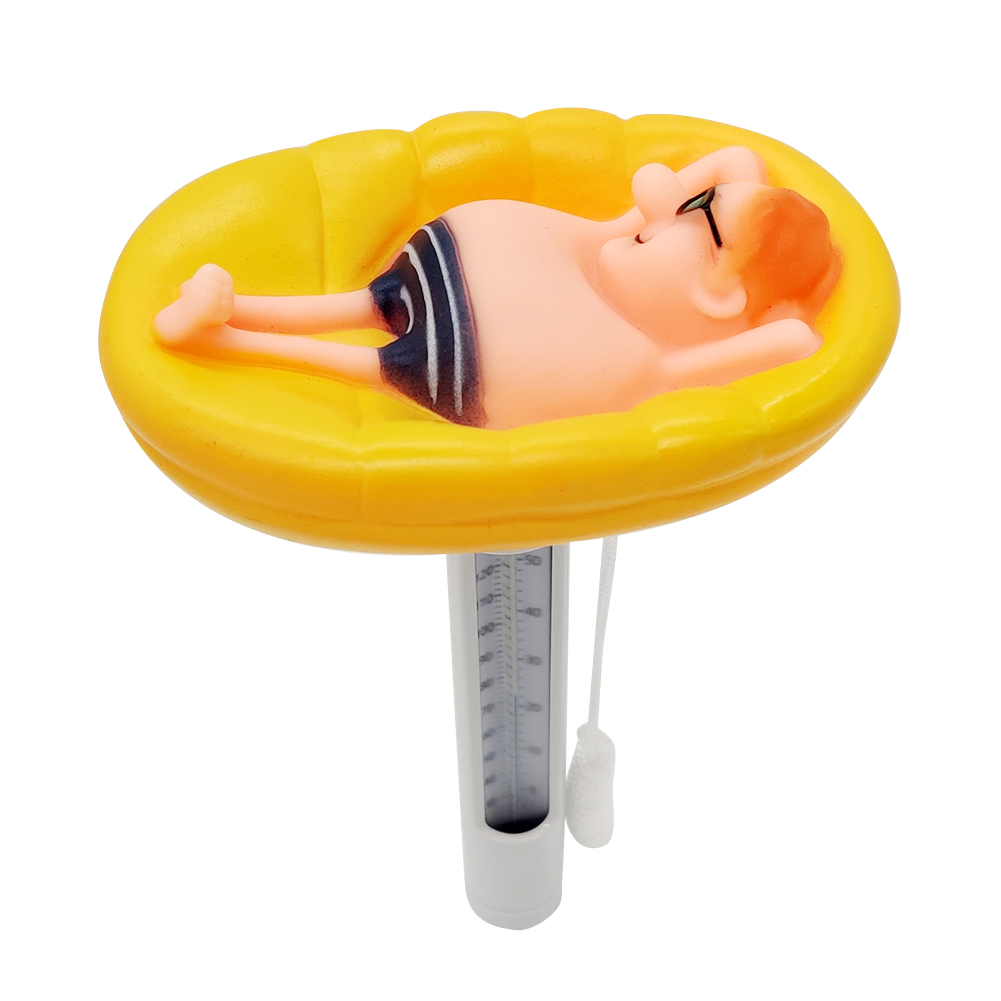 

Portrait Water Temperature Meter Swimming Pool Floating Thermometer (Boy), 501 Original