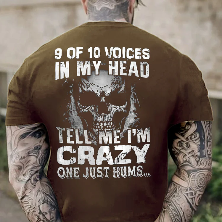 Men's Fun Printed Casual Fashion T-Shirt