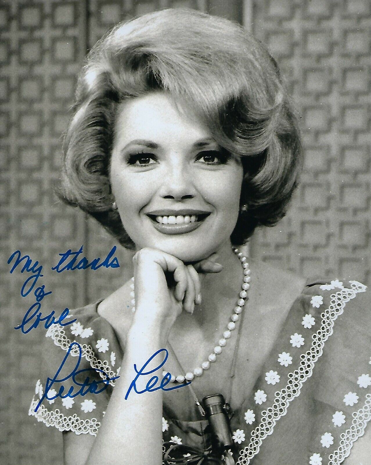 GFA Jeopardy Sexy Movie Actress * RUTA LEE * Signed 8x10 Photo Poster painting R10 COA