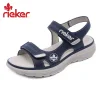 NEUE ORTHOPÄDISCHE LEDERSANDALEN FÜR DAMEN RIEKER 2025