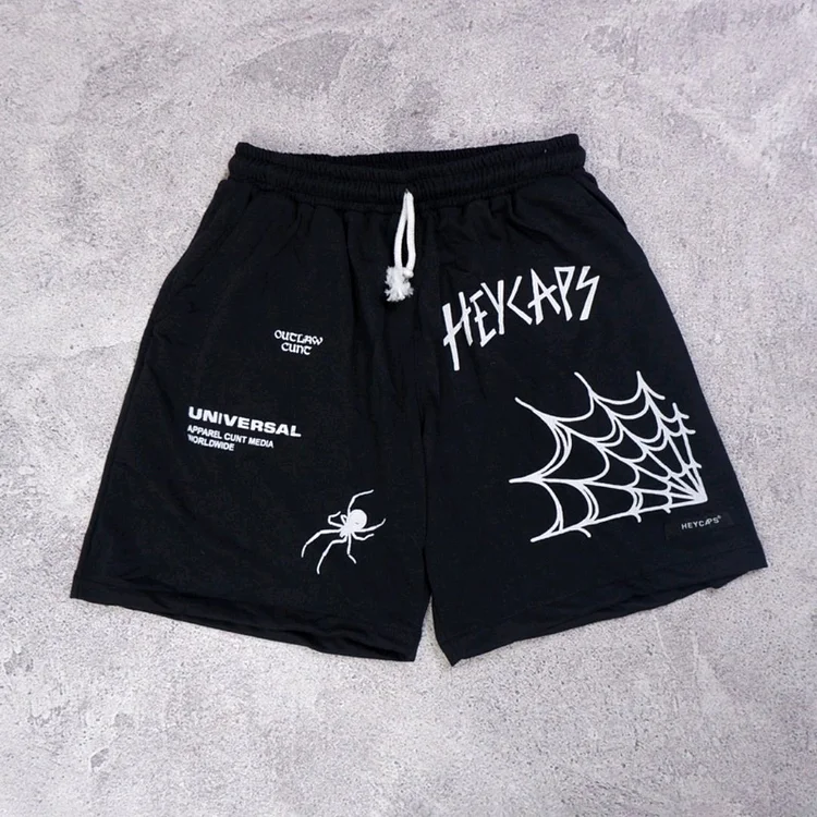 Spider Street Fashion Hip Hop Mesh Shorts SOPULA