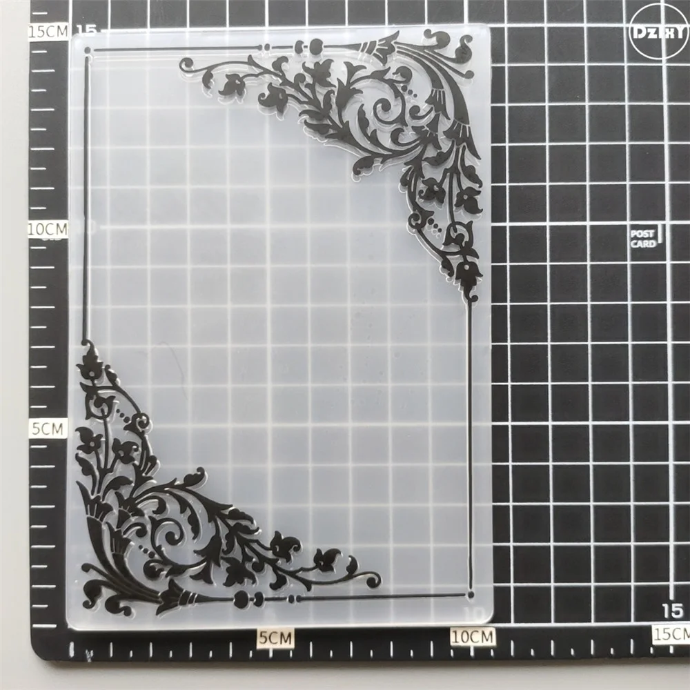 Nigikala Styles) 2023 NEW Lace Embossing Folders for Scrapbooking Paper Album Cards Making Supplies 3D Plastic Cutting Dies Crafts