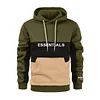 Essentials Unisex Patchwork Hoodie Sweater