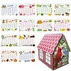 DIY Diamond Painting Special Shape Desktop Cabin Calendar Organizer Box Kit(Birds)