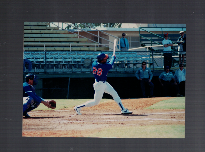 Cesar Cedeno Gold Coast Suns Senior League Personal 3 1/2 x 5 Photo Poster painting