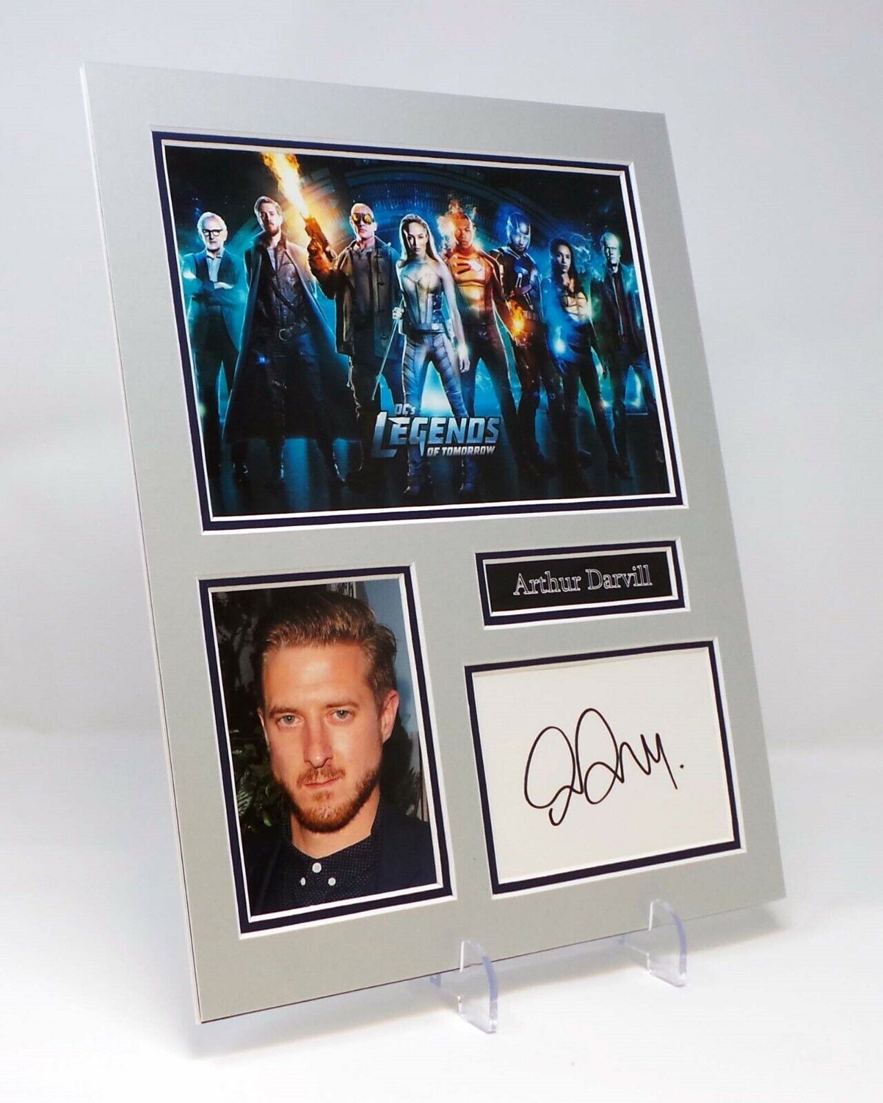 Arthur Davill Signed Mounted Photo Poster painting Display AFTAL Legends of Tomorrow Actor