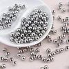 Eletroplate Golden Silver Round Acrylic Beads DIY Accessories