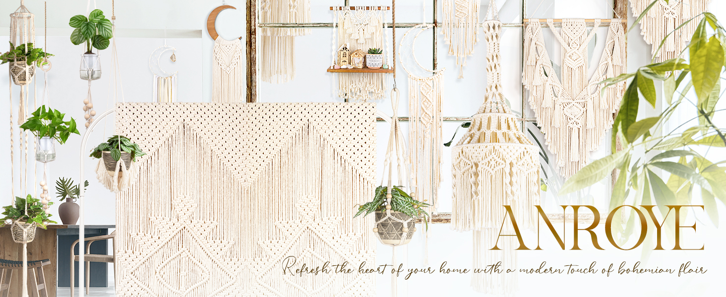 brand banner macrame