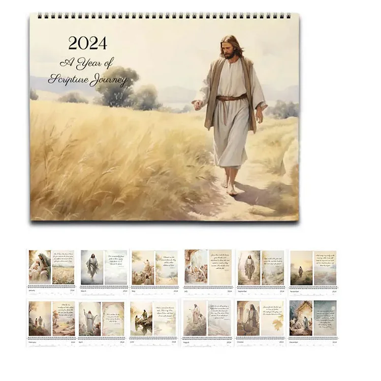 2024 Jesus Calendar - tree - Codlins