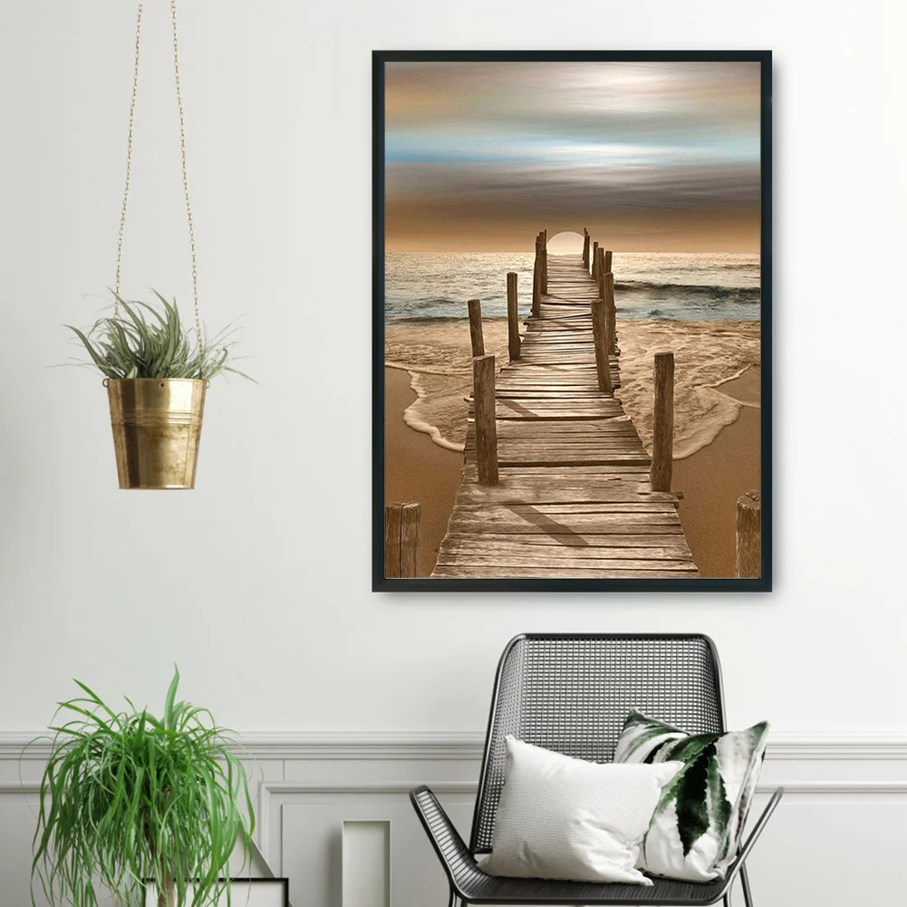 11ct Stamped Cross Stitch - Seaside(36*46cm)