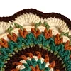 (US Only)Crochet Mandala Coaster Handmade DIY Material Package with Crochet Hook(2)
