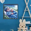 Happy couple-rond drill diamond painting-40*40cm
