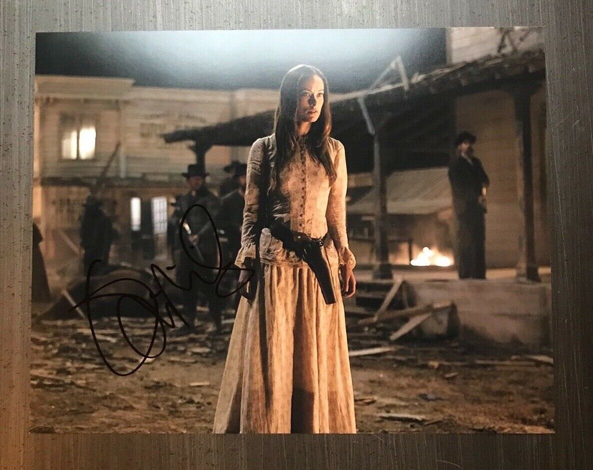 * OLIVIA WILDE * signed autographed 11x14 Photo Poster painting * COWBOYS AND ALIENS * 1
