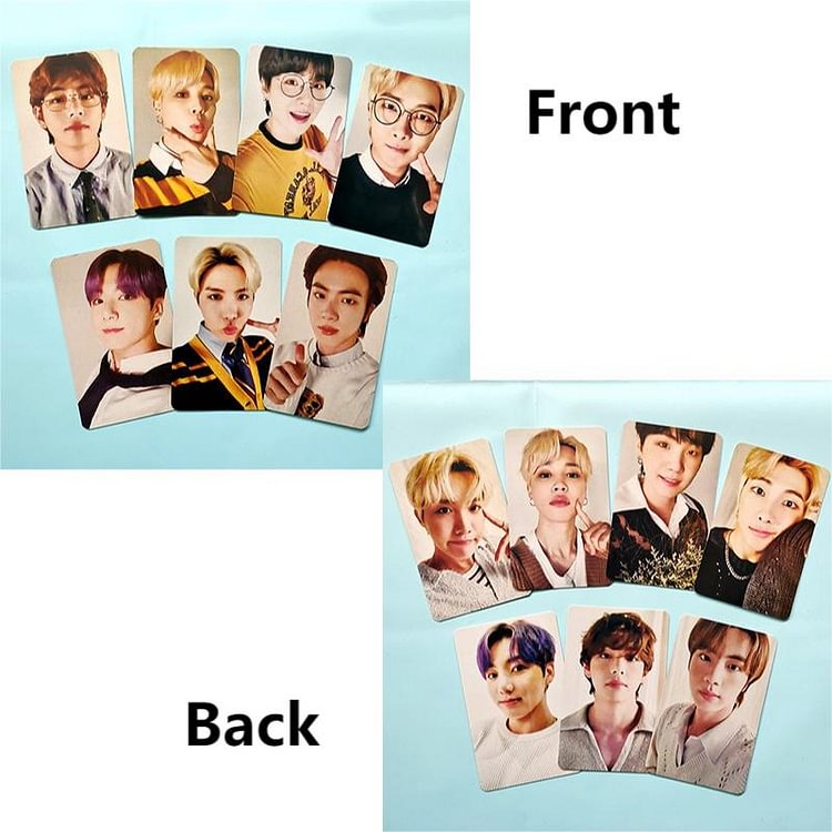 BTS DECO KIT Double Sided Card