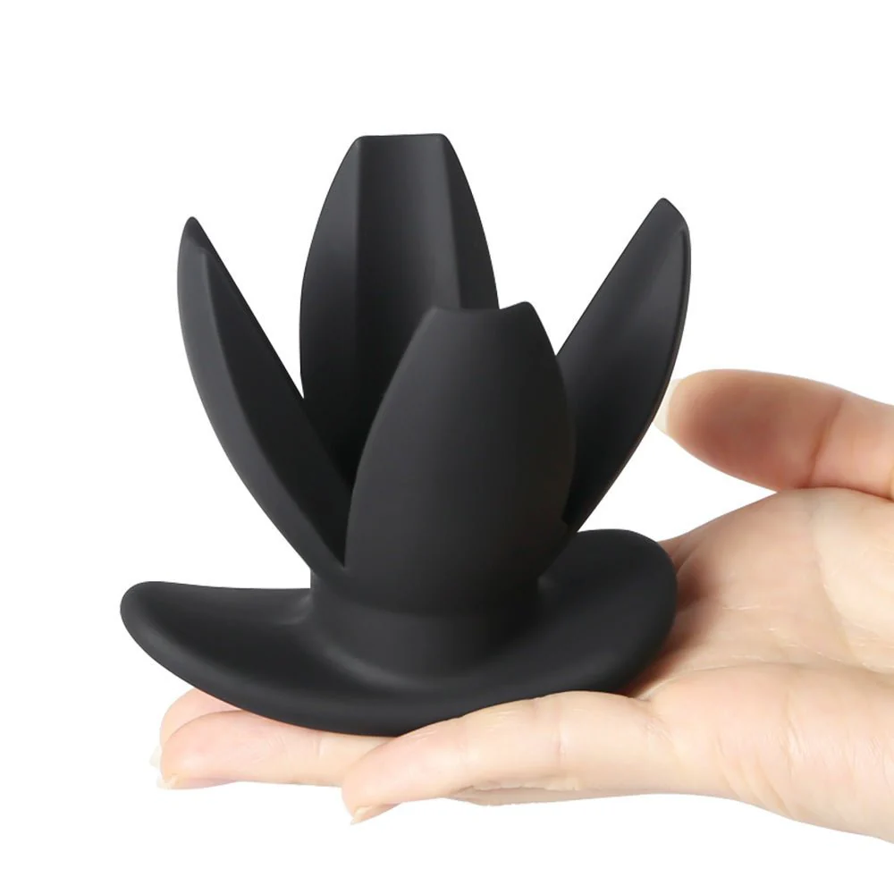 Ass-anchor Hollow Anal Expander Locking Butt Plug 
