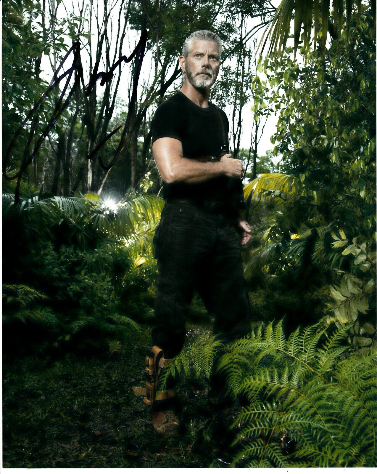 STEPHEN LANG SIGNED TERRA NOVA Photo Poster painting UACC REG 242 (2)