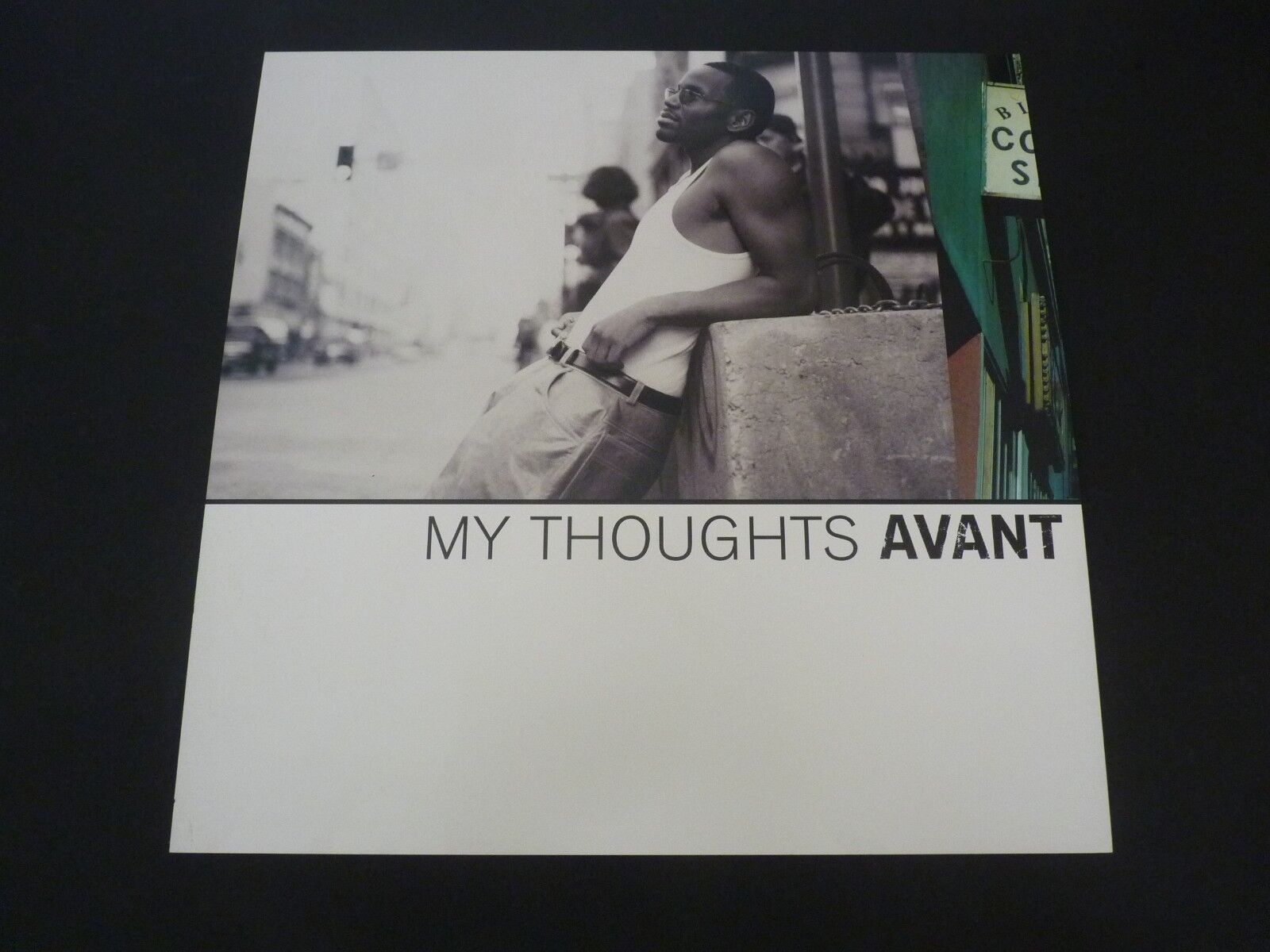 Avant My Thoughts Promo LP Record Photo Poster painting Flat 12x12 Poster #2