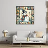 Xmas Snowman-11CT Stamped Cross Stitch 40*40cm