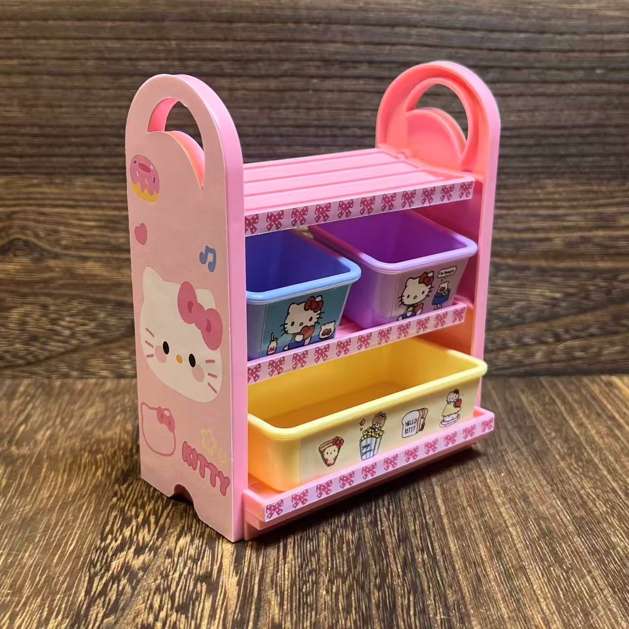 Mini HK Toy Storage Shelf DIY Charm