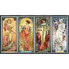 (US Only)Four Season Goddess Printed Cross Stitch Kit 90x50cm DIY 11CT Thread Art Work