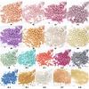 Cross Stitch Bead Embroidery Accessories 2.0mm Metallic Glass Round Beads DI Beads Suitable For 11ct Canvas Hairpin Bracelet Necklace Jewelry Accessories