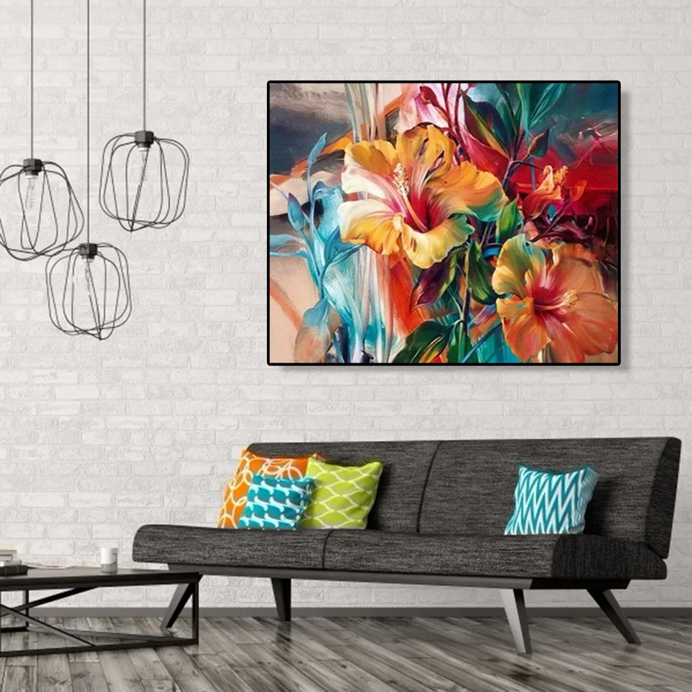 Flower - Paint By Number(50*40cm)