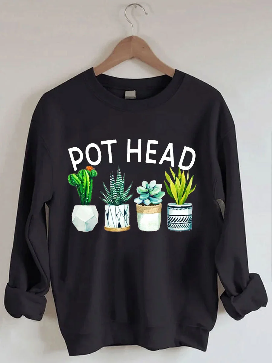 Pot Head Sweatshirt