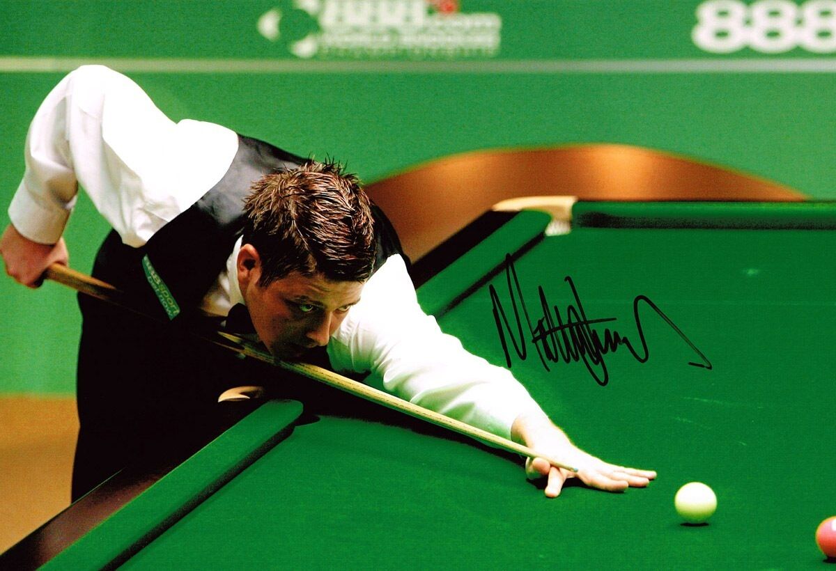 Matthew Stevens HAND SIGNED Autograph 12x8 Photo Poster painting AFTAL COA Welsh Snooker Player