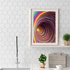 Stripe Vortex-Full Round Diamond Painting