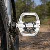 Mountain Bike Pedals For CXWXC CX-159 Bike Removable Anti-Skid Nails 2In1 Clipless Flat Pedal 9/16In 3 Bearings Bicycle Pedals Bicycle Accessories