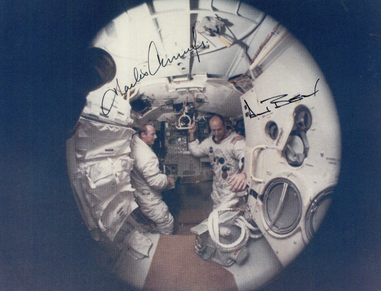 CHARLES CONRAD & ALAN BEAN Signed Photo Poster paintinggraph - Apollo 12 Astronauts - preprint