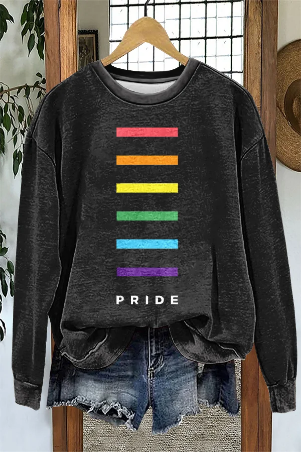 Cozy Pride Month   Print Sweatshirt