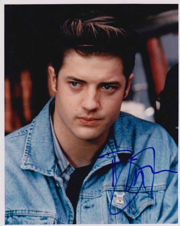 Brendan Fraser signed authentic 8x10 Photo Poster painting COA