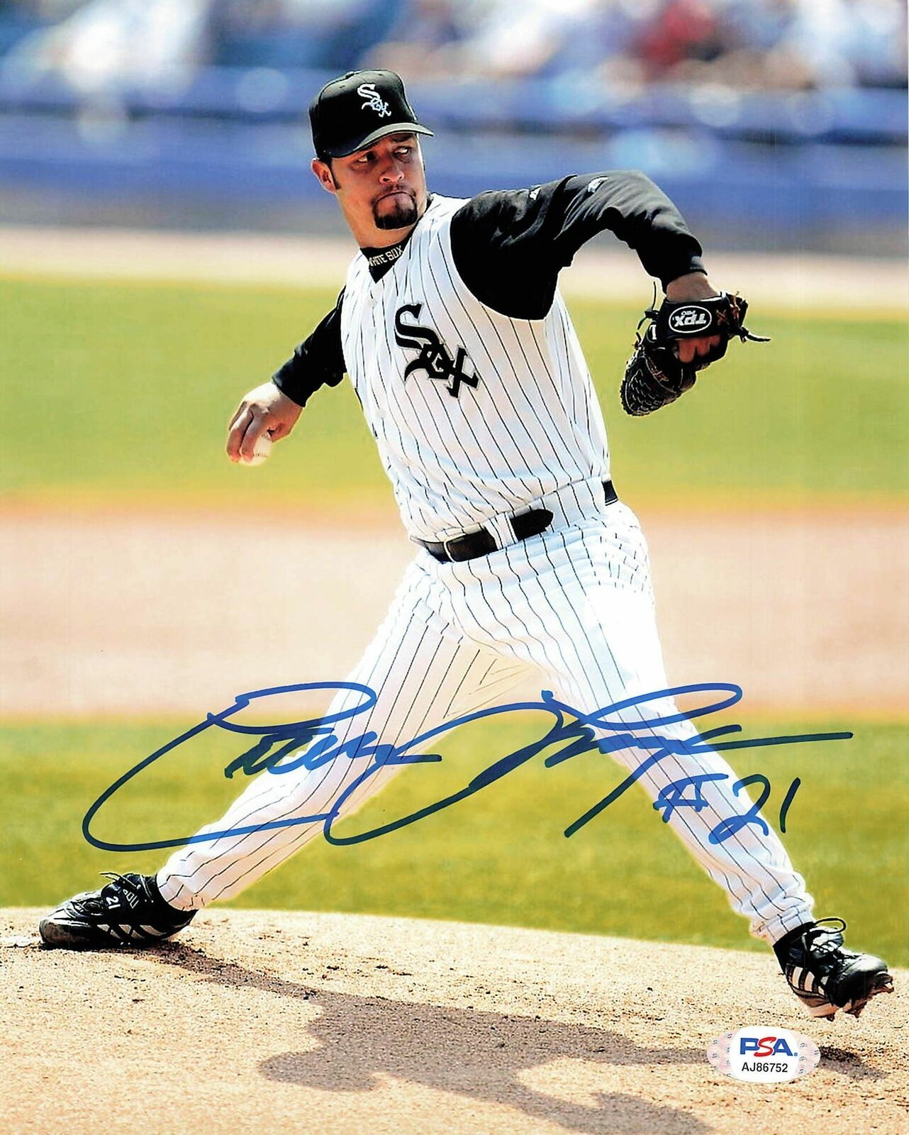 ESTEBAN LOAIZA signed 8x10 Photo Poster painting Chicago White Sox PSA/DNA Autographed