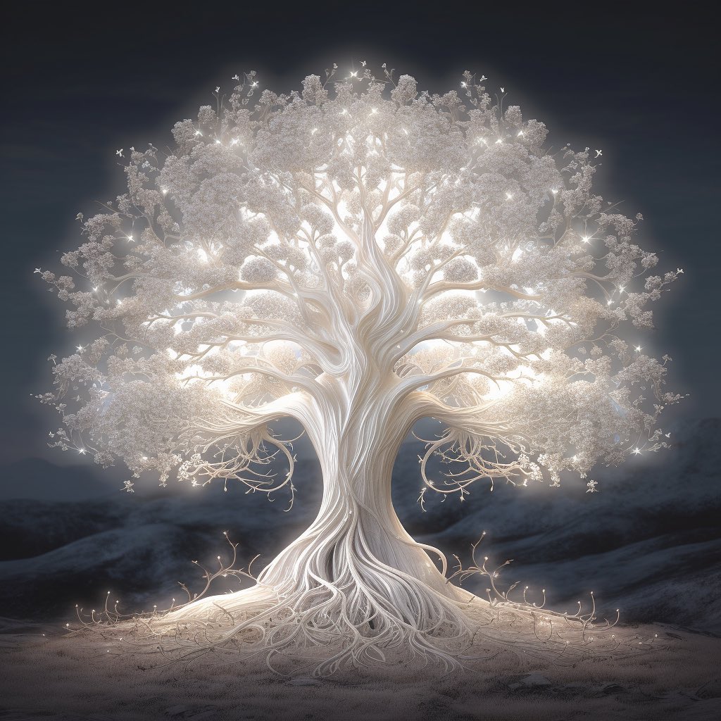 Big Tree Growing From The Mountains DIY Diamond Painting – GemsFlow