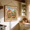 Stamped Cross Cross cross stitch kit for Adults Southwestern Scene 11CT tapestrymarket