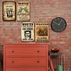 4PCS Wanted - Metal Tin Signs Set(8*12Inch)