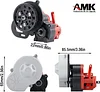 AMK 1/10 RC Car Gearbox Metal Complete Transmission Case with Gear for Axial SCX10 SCX10 II 90047 RC Crawler Car