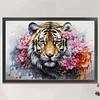 (US Local)Tiger-14CT Stamped Cross Stitch Kit(62x44cm)